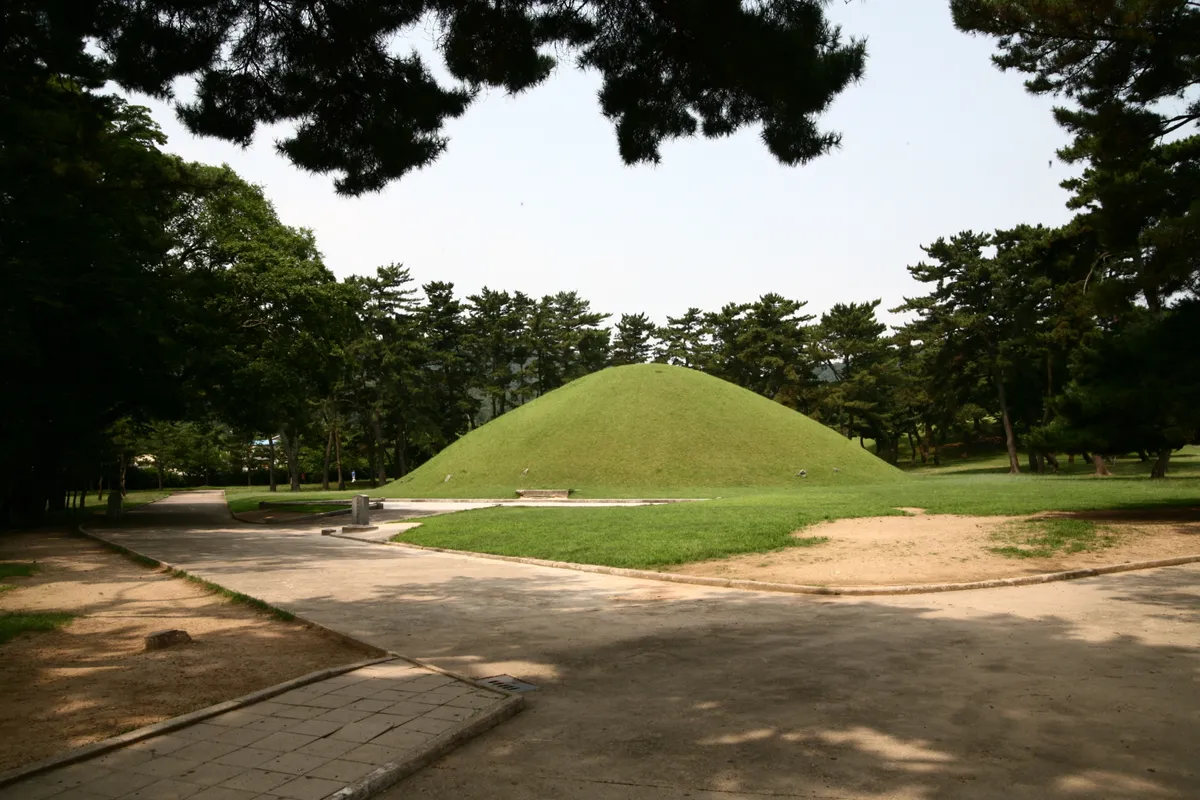 경주 무열왕릉 사진