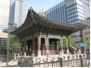 서울 고종 어극 40년 칭경기념비 사진