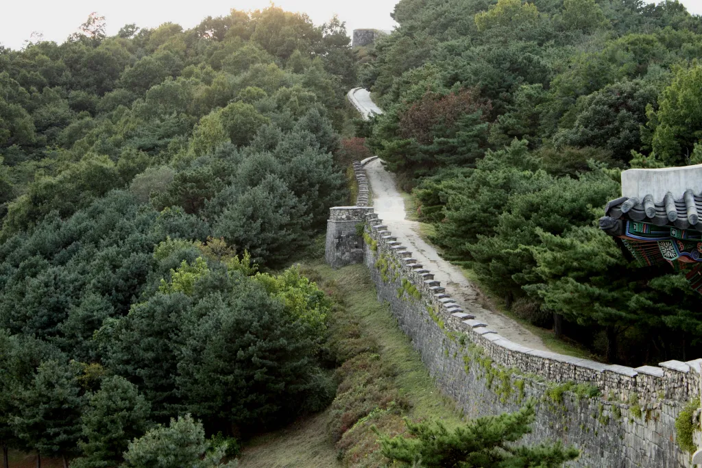 청주 상당산성 사진