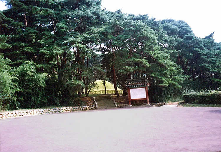 경주 지마왕릉 사진