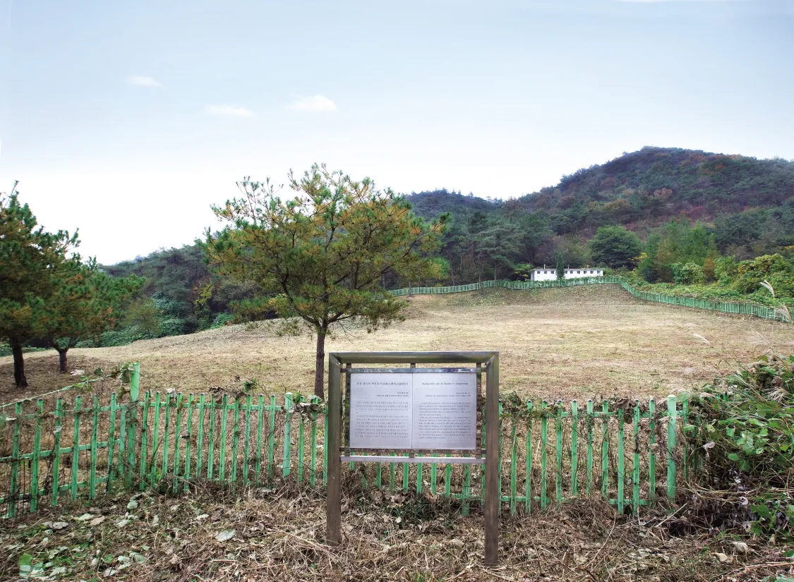 장성 대도리 백자 요지 사진