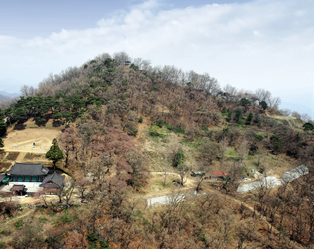 논산 노성산성 사진