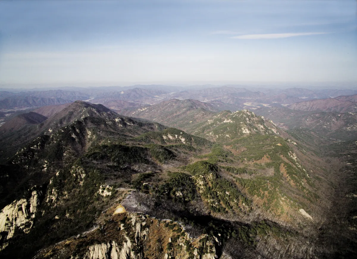 괴산 미륵산성 사진