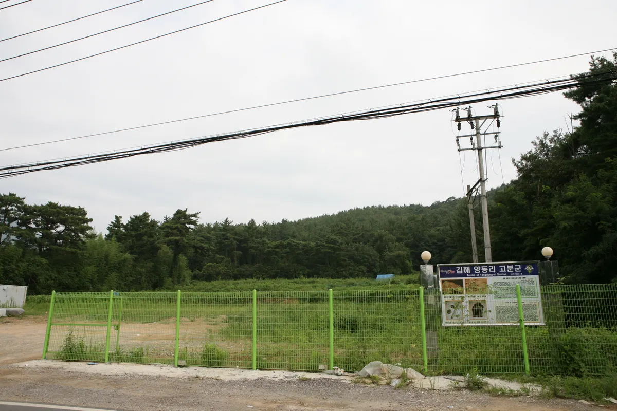 김해 양동리 고분군 사진