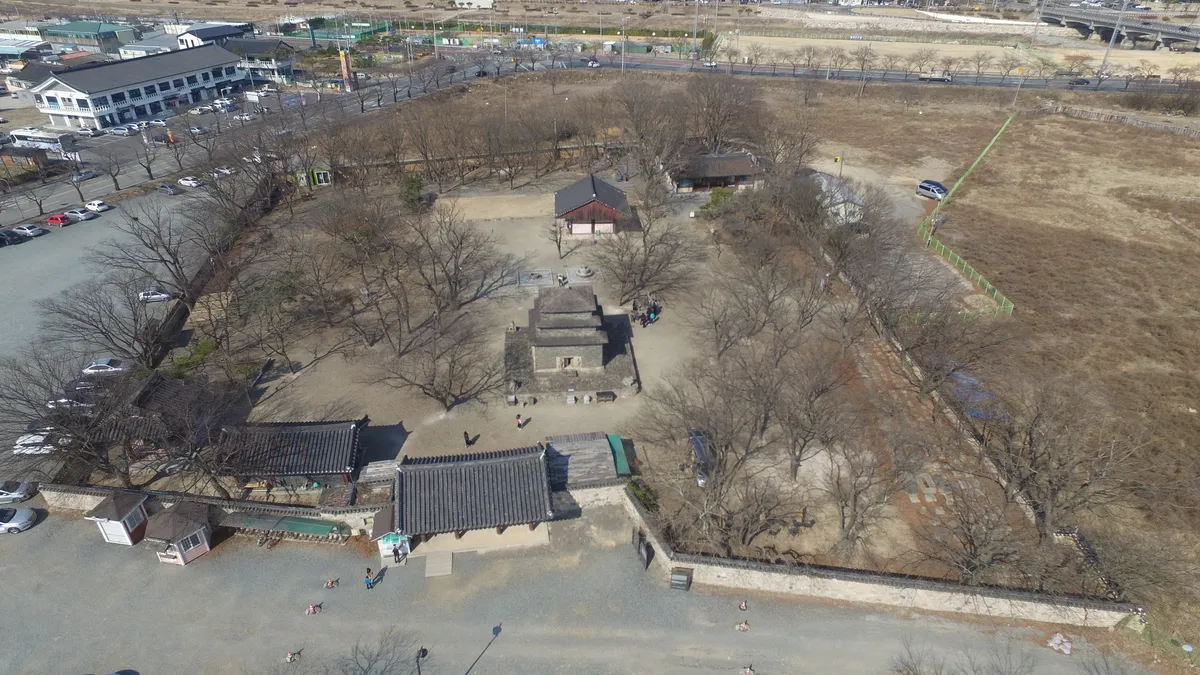 경주 분황사지 사진