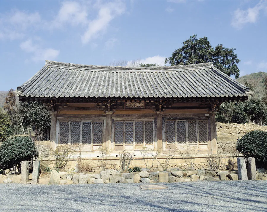 강진 무위사 극락보전 사진