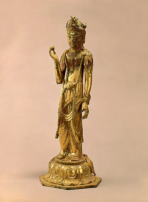 구미 선산읍 금동보살입상(1976-1) 사진