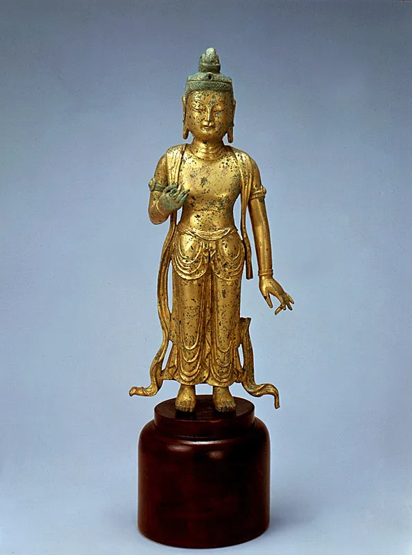 금동보살입상(1979) 사진