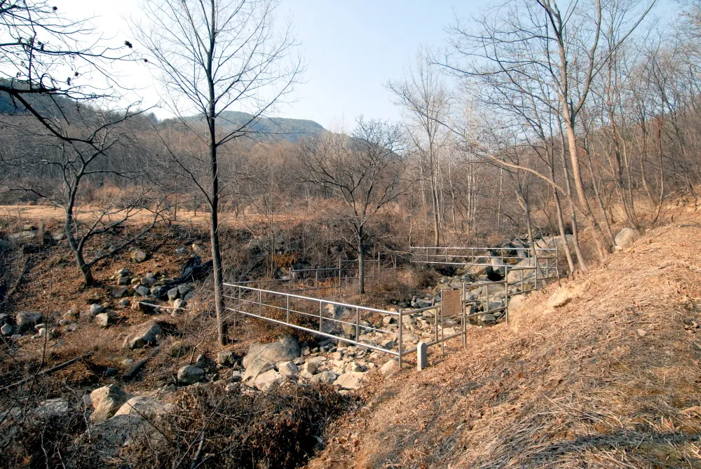 상주 운평리 구상화강암 사진