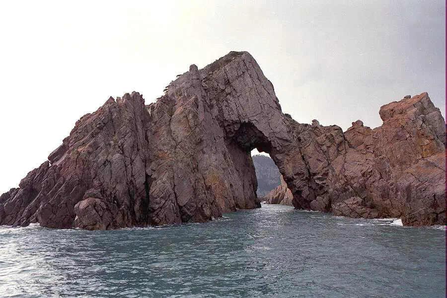 홍도 천연보호구역 사진