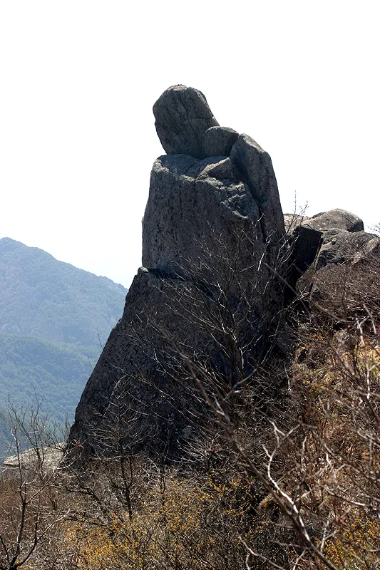달성 비슬산 암괴류 사진