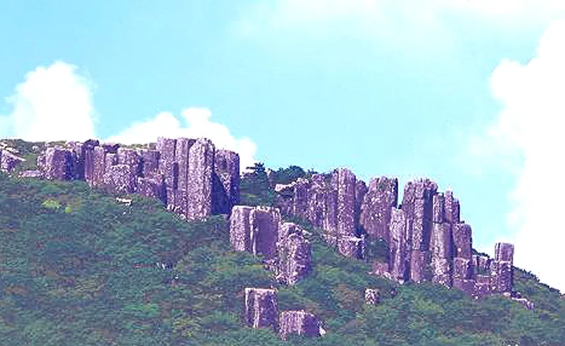 무등산 주상절리대 사진
