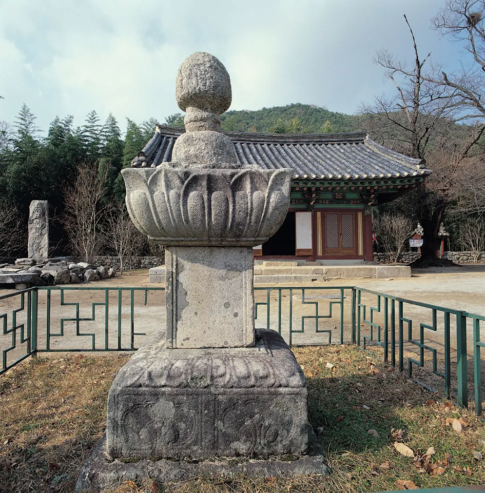 김제 금산사 노주 사진