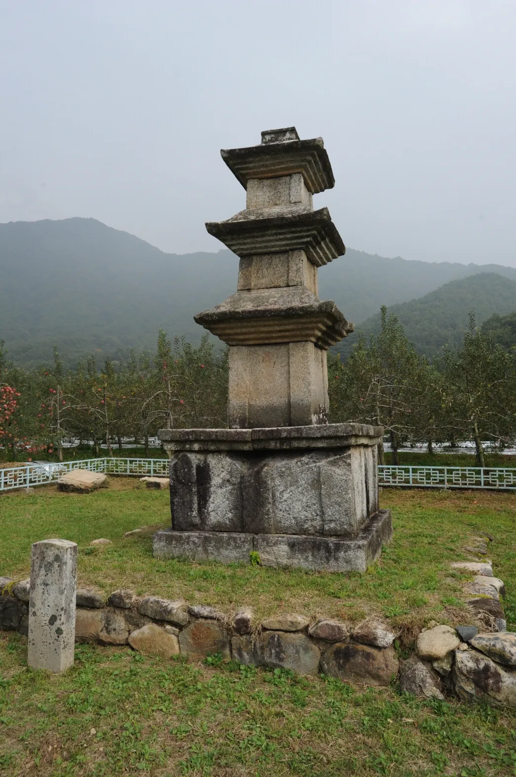 문경 내화리 삼층석탑 사진