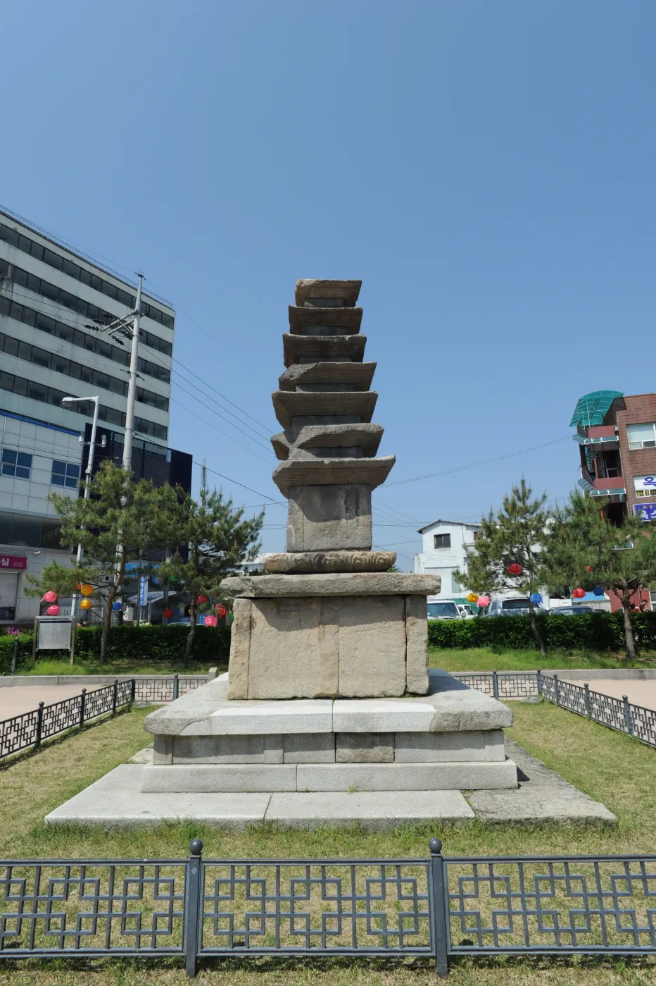 춘천 칠층석탑 사진