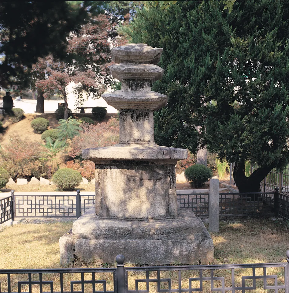 홍천 희망리 삼층석탑 사진