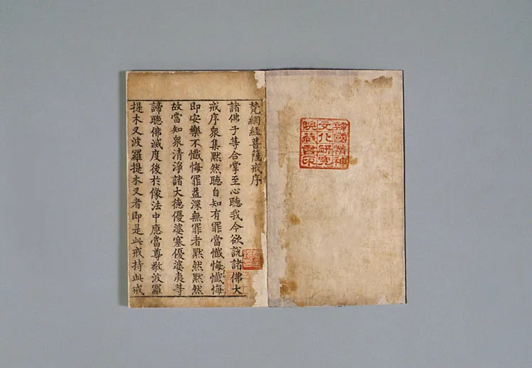 범망경노사나불설보살심지계품 제10의하 사진