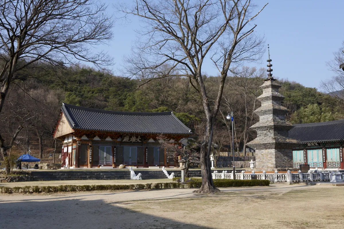 칠곡 송림사 대웅전 사진