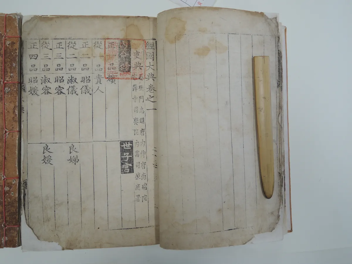 경국대전 권1∼3 사진