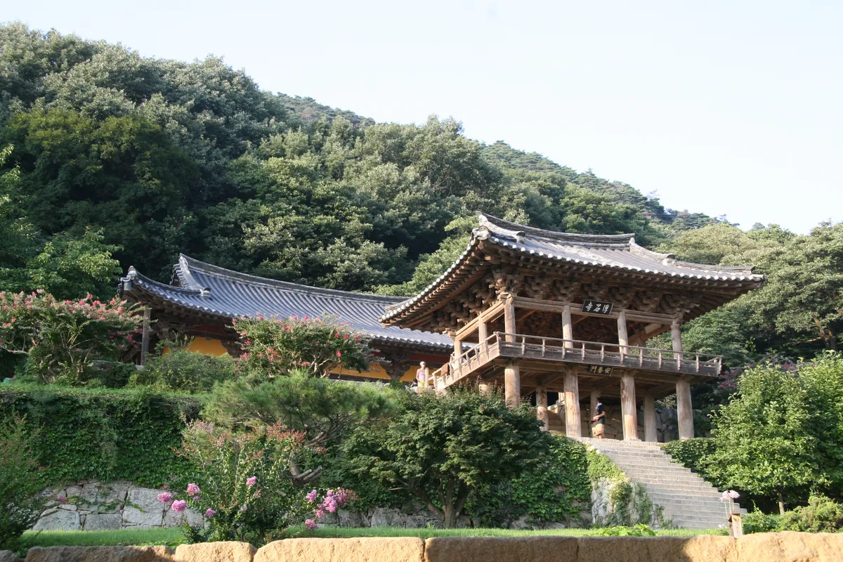 영주 부석사 안양루 사진