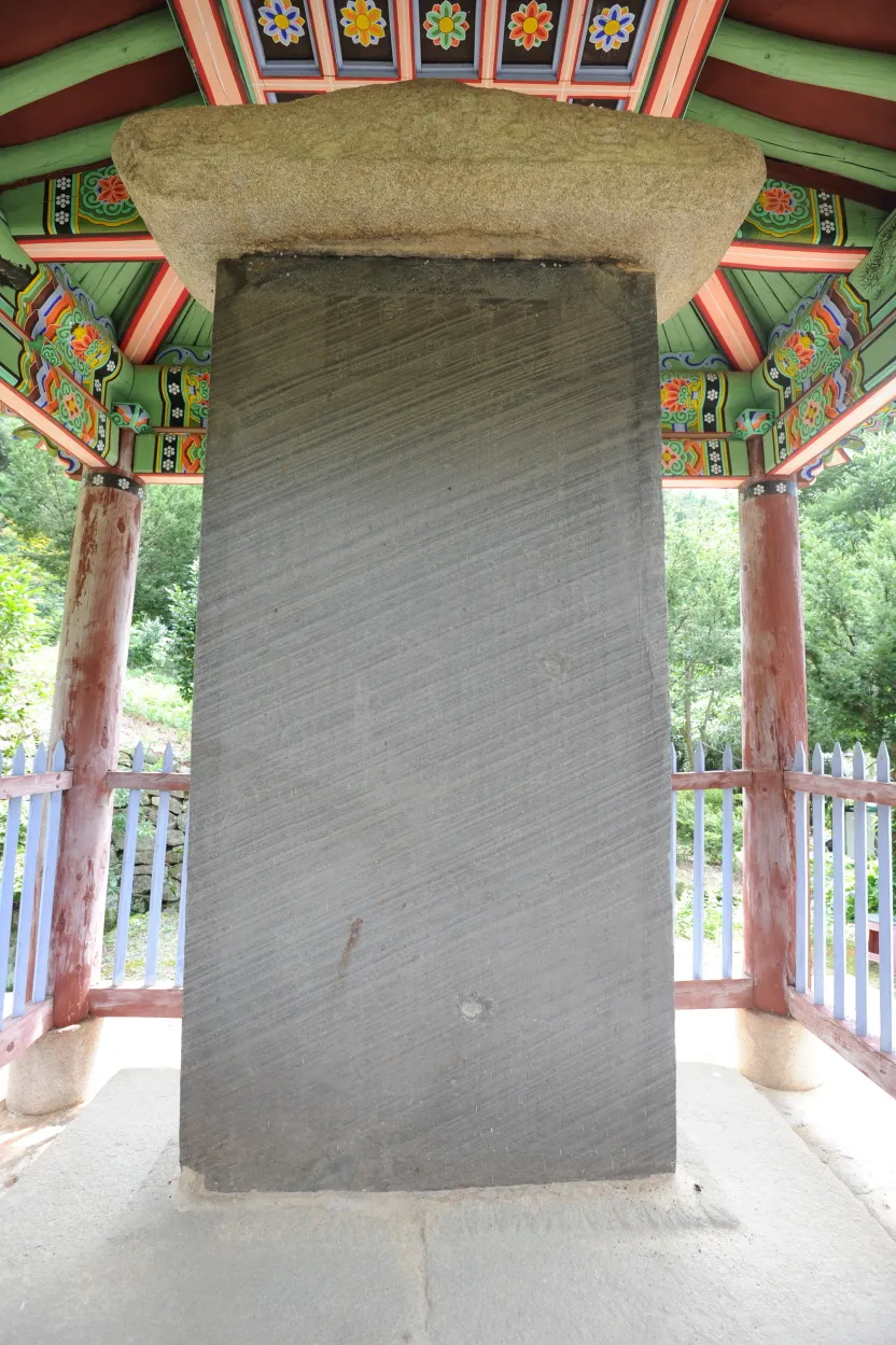 칠곡 선봉사 대각국사비 사진