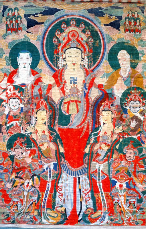 광덕사 노사나불 괘불탱 사진