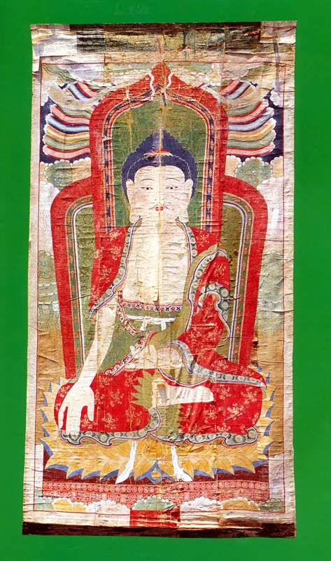 죽림사 세존 괘불탱 사진