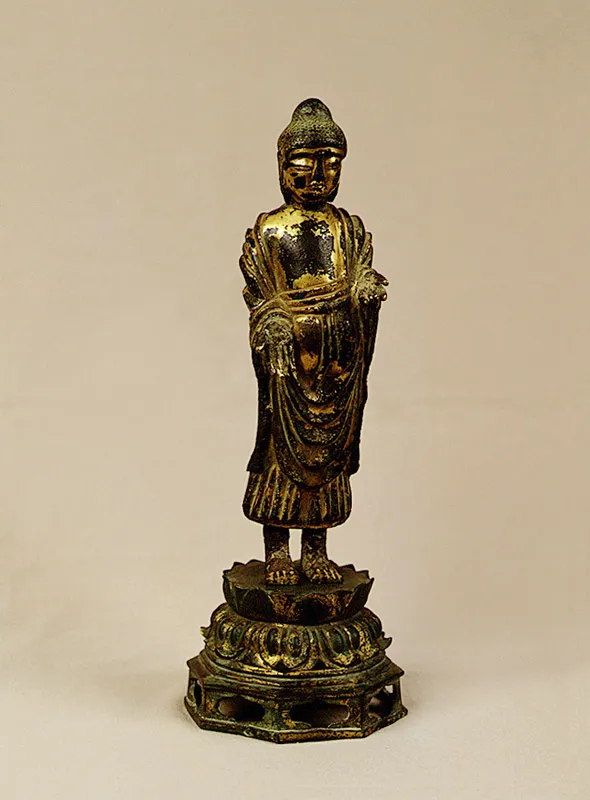금동여래입상(1963) 사진