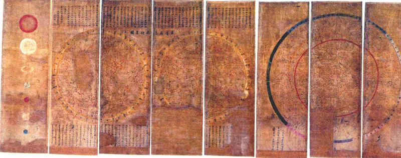 신·구법천문도 사진