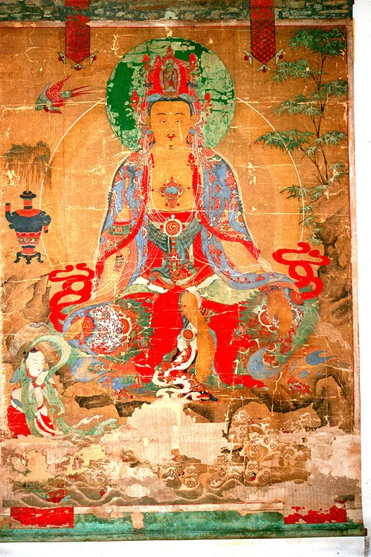 흥국사 수월관음도 사진