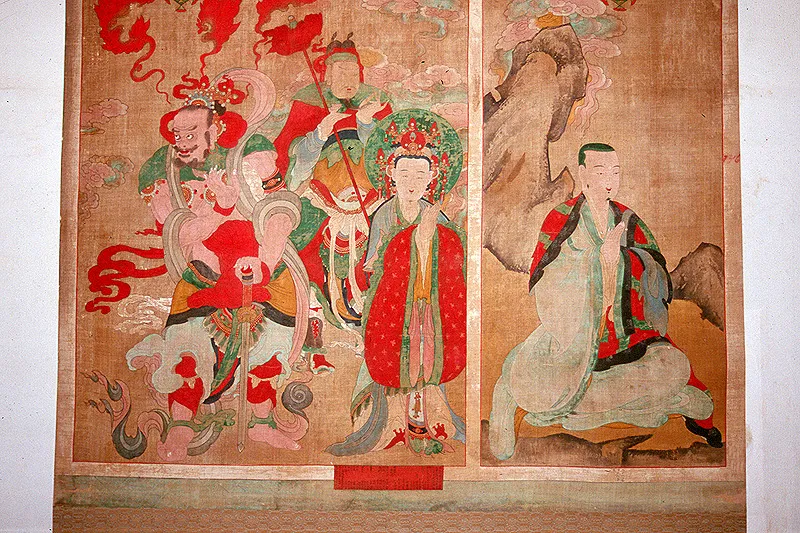흥국사 십육나한도 사진