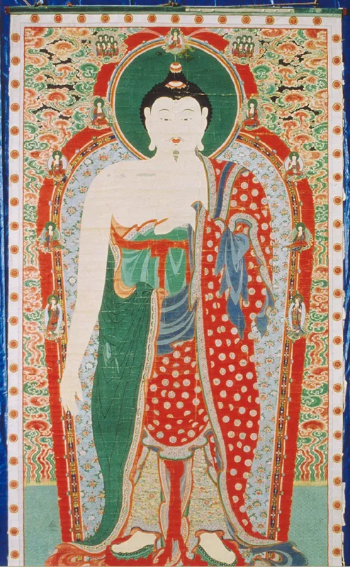 축서사 괘불탱 사진