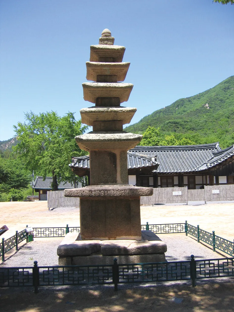 영암 도갑사 오층석탑 사진