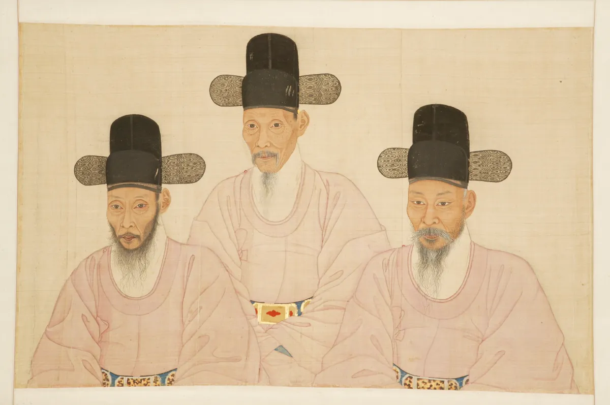 조씨삼형제 초상 사진