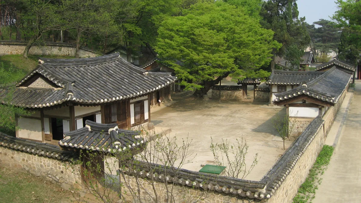 여주 효종 영릉재실 사진