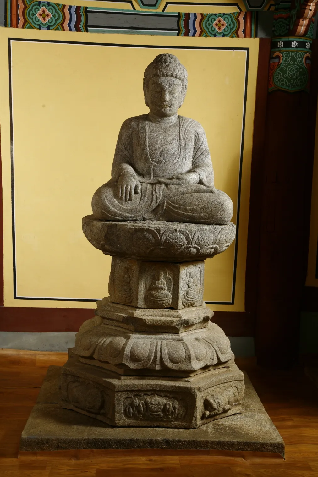 영주 부석사 석조석가여래좌상 사진