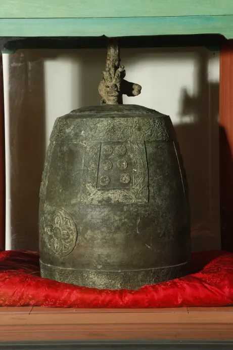 진주 삼선암 동종 사진
