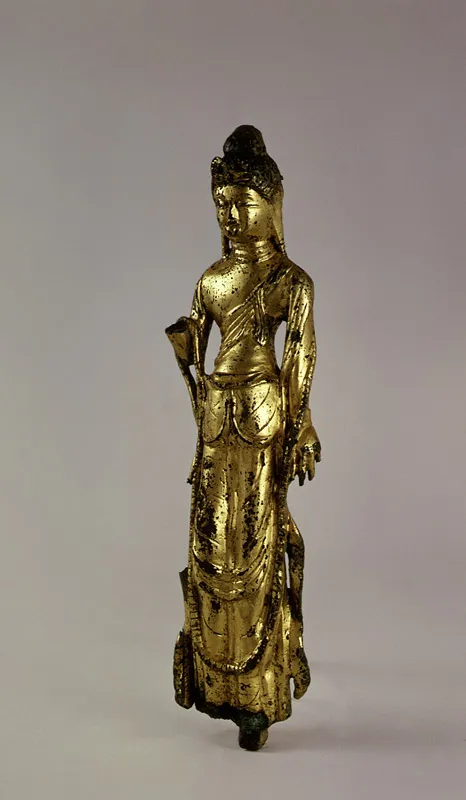 금동보살입상(1984) 사진