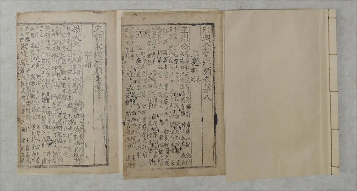 송조표전총류 권6∼11 사진